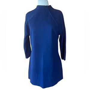 1970s Jack Winter‎ (tag ripped) Poly Knit Mini Dress